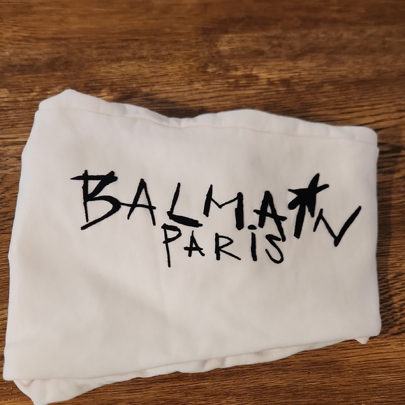 Balmain Other - Balmain Kids Baby Pink Joggers with Black Logo